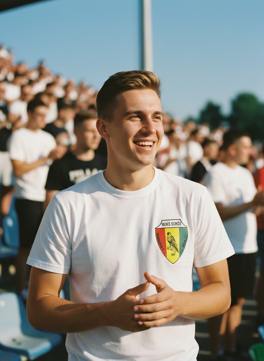 Kibic w koszulce